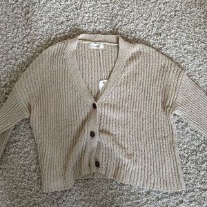 By Together Tan Sweater/Cardigan